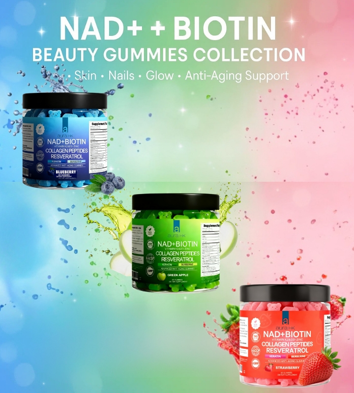 creatine monohydrate NAD++ gummies longevity supplement