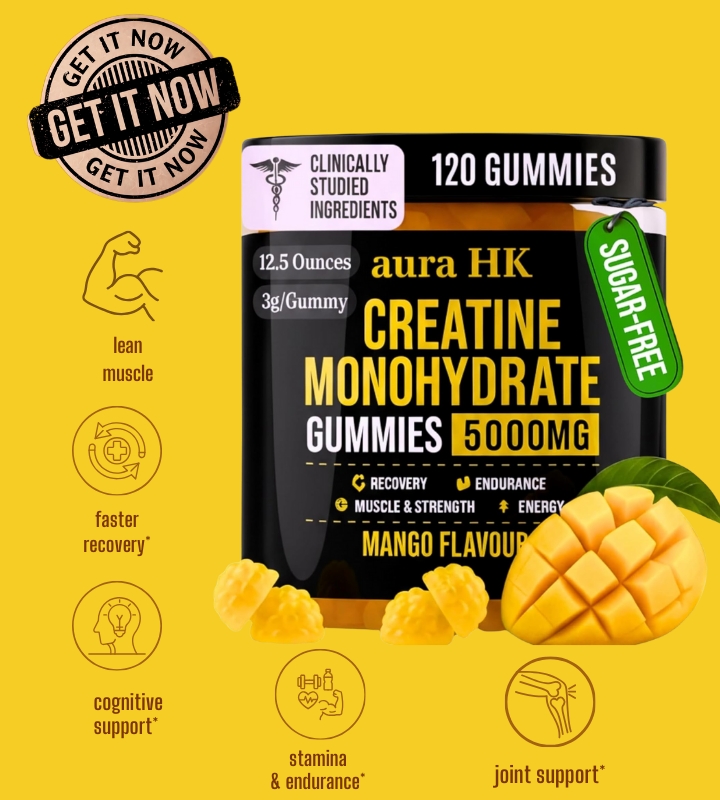 creatine monohydrate gummies longevity supplement